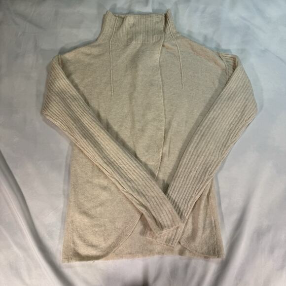 Free People Women's Cascade Cardigan Long Sleeve Solid Sweater Tan Small - Picture 1 of 7